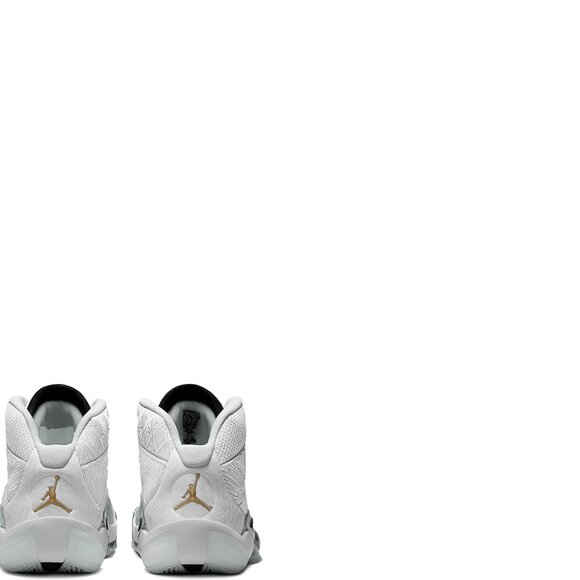 Nike Kid's Air Jordan 38 (GS) Basketball Shoe, White/Metallic Gold, 7 Youth - Picture 3 of 7